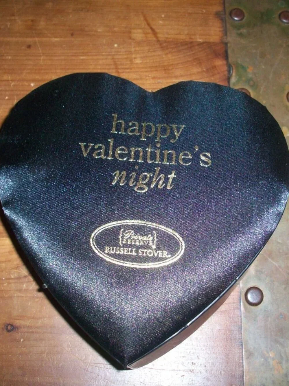 Valentine’s Candy Box Black Padded 6